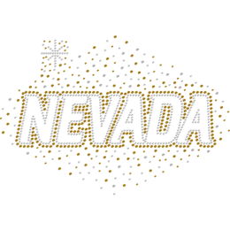 Shining Nevada Rhinestone Heat Transfers for Shirts